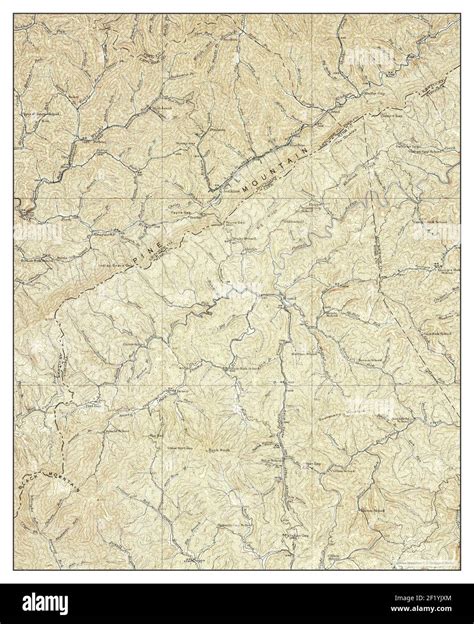 Map of pound virginia hi-res stock photography and images - Alamy