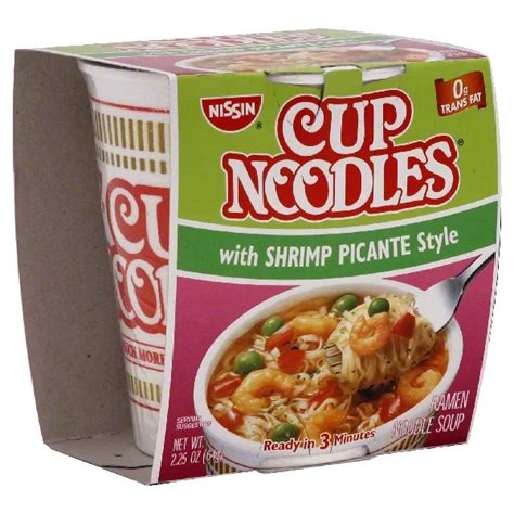 Nissin Cup Noodles With Shrimp Picante Style Ramen Noodle Soup Shop