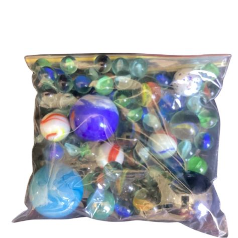 Assorted Bag Of Marbles 3s