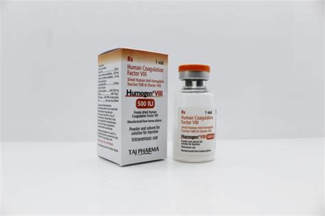 Human Coagulation Factor Viii 500iu Manufacturer And Supplier