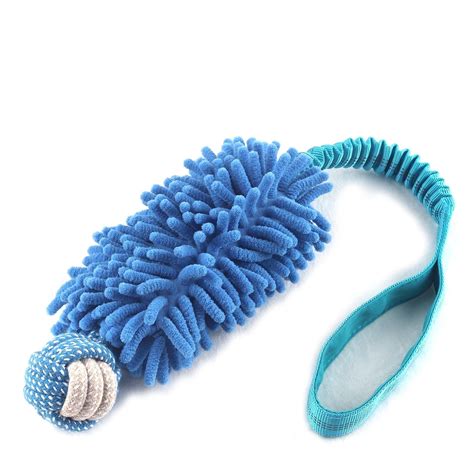 Dog Puppy Toys Dog Squeak Toys Plush Dog Toy with Dog Ropes Knots for