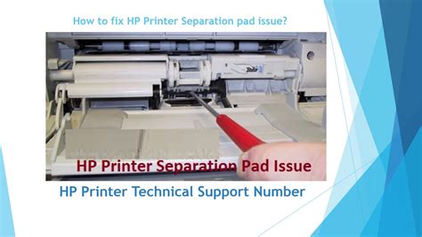 How To Fix HP Printer Separation Pad Issue YouTube