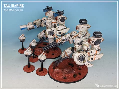 Scarhandpainting 2304 40k Tau Xv104 Riptide Battlesuit 1