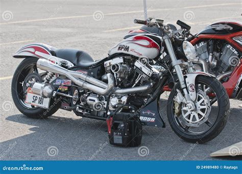 Drag bike editorial image. Image of championship, paddock - 24989480