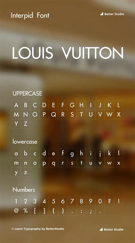 Louis Vuitton Font: Download Free Font & Logo