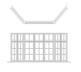 Sash Bay Window Cad Drawing Cadblocksfree Thousands Of Free Cad Blocks