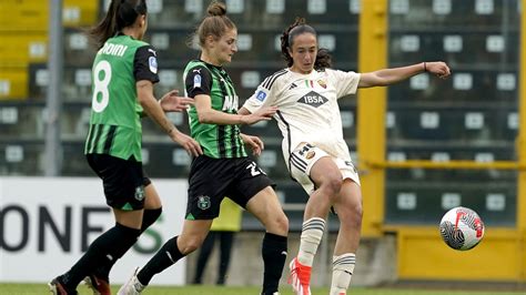 Sassuolo 5 6 Roma Women Eleven Goal Thriller Ends In A Win AS Roma