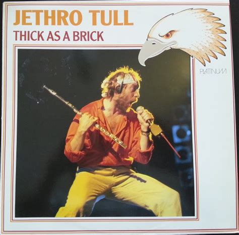 Jethro Tull – Thick As A Brick (1985, Vinyl) - Discogs