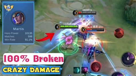 Martis New Meta Exp Lane Build For Solo Rank 100 Broken Damage