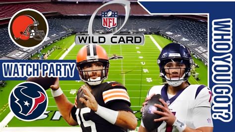 Cleveland Browns Vs Houston Texans Live Watch Party Stream Nfl