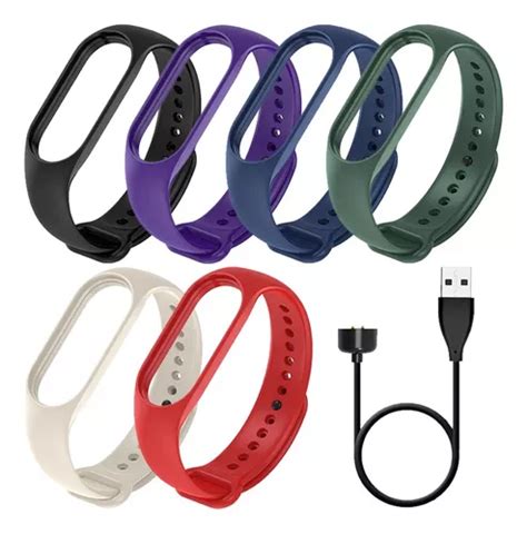 Correas Y Cable De Carga Usb Para Xiaomi Mi Band Meses Sin