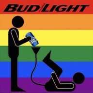 Post Beer Bud Light Gay Pride Inanimate