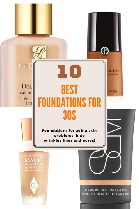 Best Foundations For Aging Skin Natural Looking Products 2024