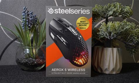 SteelSeries Aerox 5 Wireless review: airy gaming mouse with more buttons