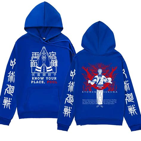 Ryomen Sukuna Jujutsu Kaisen Manga Hoodie