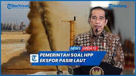 Pemerintah Tentukan Harga Pasir Laut Seusai Jokowi Izinkan Ekspor