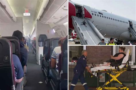 Qantas Passengers Flee In Panic As Pilot Screams Evacuate Evacuate