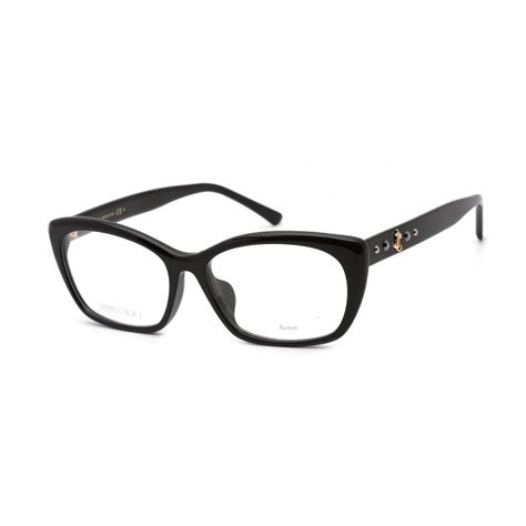 Jimmy Choo Jc 346 F Eyeglasses Black Clear Demo Lens Lyst Uk