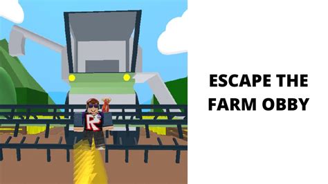 Escape The Farm Obby By Wolfgaming All Stages Youtube