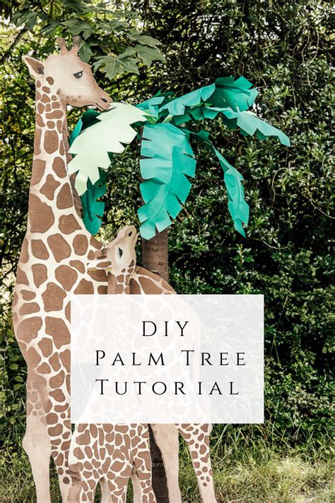 How to make DIY Palm Trees - She Holds Dearly