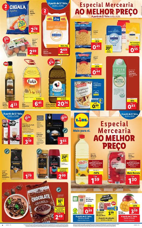 Lidl Destaques Antevis O Mercearia Promo Es Maio A Maio O