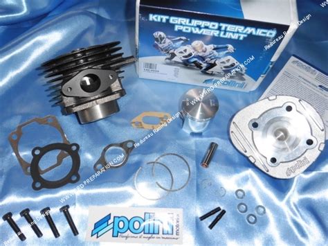 Kit Haut Moteur Mm Cc Polini Sport Fonte Transferts Pour Scooter