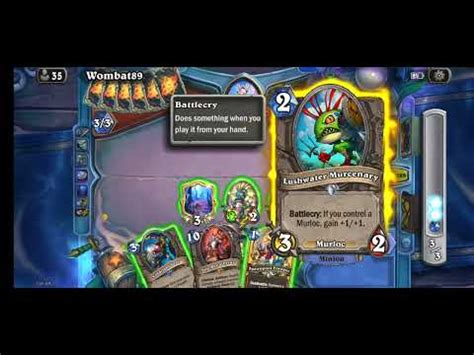 Murloc Madness Shaman Vs Mage YouTube