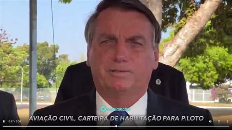 Bolsonaro Confunde Pix Com Habilitação Para Pilotos E Web Não Perdoa