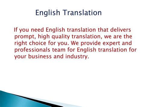 Ppt English Translation Powerpoint Presentation Free Download Id