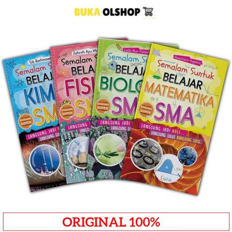 Jual Semalam Suntuk Belajar Rumus Kimia Fisika Matematika Biologi SMA