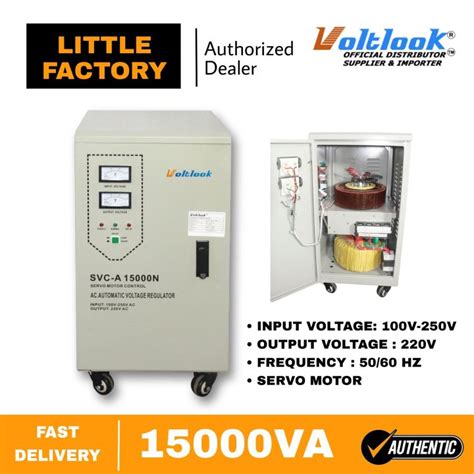 Voltlook Automatic Voltage Regulator Avr Servo Motor With Time Delay