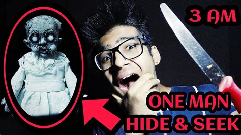 Do Not Try One Man Hide And Seek Haunted 3 Am Challenge Challenge