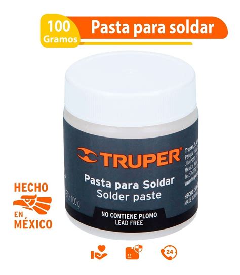 Pasta Para Soldar 100 Gramos Truper 19338 MercadoLibre