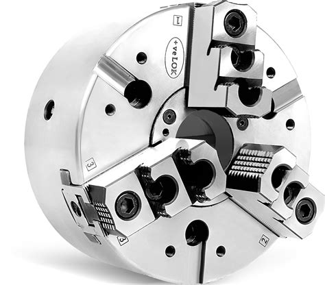 3 Jaws Power Chuck With Large Through Hole Positive Lok Systems