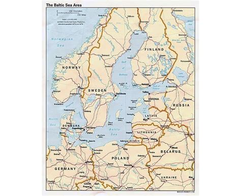 Maps Of Baltic And Scandinavia Collection Of Maps Of Baltic Region