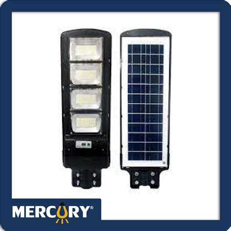 LUMINARIA SOLAR LED ALUMBRADO PUBLICO 120W 6500K CON SENSOR LuminaPlus