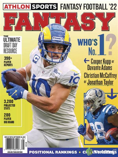 Athlon Sports Fantasy Football 2022 Pdf Digital Magazines