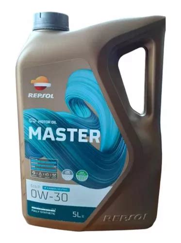 Aceite W Repsol Master Eco P Full Sint Tico Lts Cuotas Sin Inter S