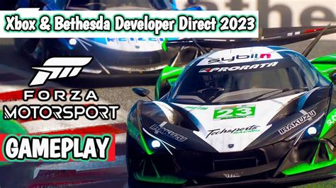 Forza Motorsport 2023 Xbox Bethesda Developer Direct 2023 Más de