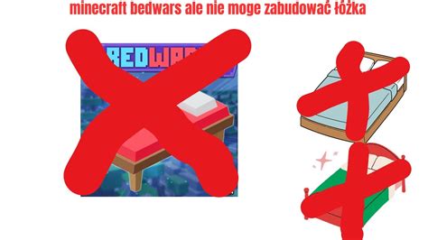 Minecraft Bedwars Ale Nie Mog Zabudowa Ka Youtube