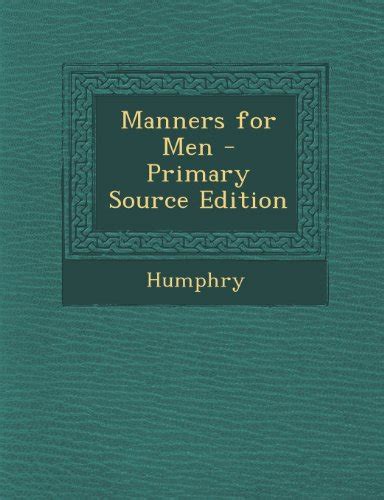 『manners For Men』｜感想・レビュー 読書メーター