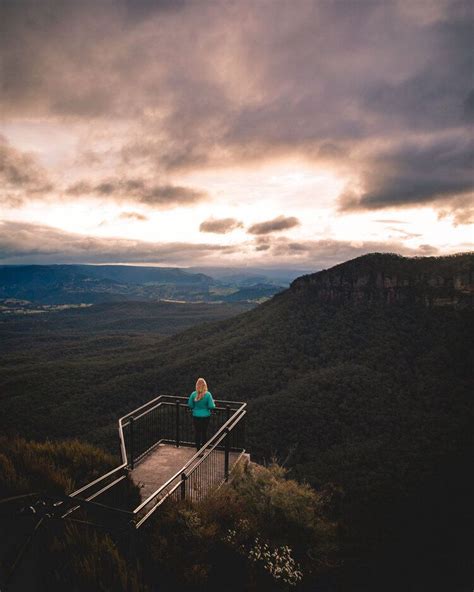 Cahills Lookout Best Lookouts In The Blue Mountains Mountain Sunset