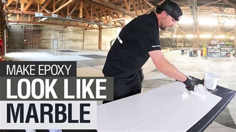 Use Epoxy To Give Your Countertops A Marble Look! | Epoxy, Countertops ...