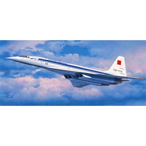 Revell 04871 Maquette Supersonic Passenger Aircraft Tupolev Tu 144d