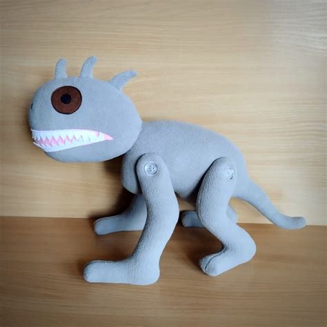 The Behemoth Plush Inspired By Trevor Henderson Soft Toy Monster Plush