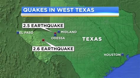 2 overnight earthquakes shake west Texas residents awake - ABC13 Houston