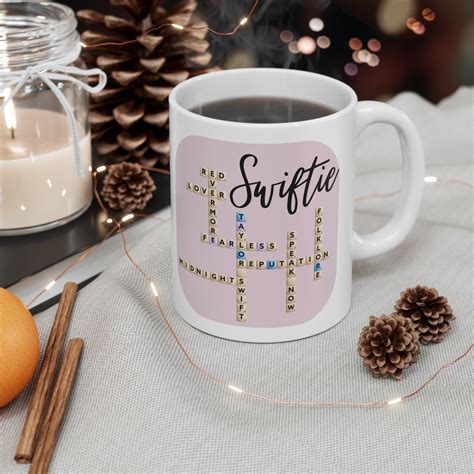 Taylors Version Swiftea Coffee Mug Swiftie Scrabble Mug Taylor