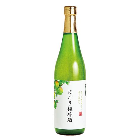 【楽天市場】限定500本！梅酒＋日本酒＋梅ペーストによる類のない美味しさ。「菊正宗 にごり梅冷酒 720ml」蔵元直送 特別な梅酒 菊正宗酒造