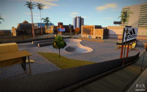 Parque De Skate Renovado V2 Para GTA San Andreas