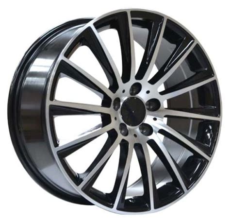 19 Alloy Wheels Amg Turbine Style Black Polished Meduza Design Ltd